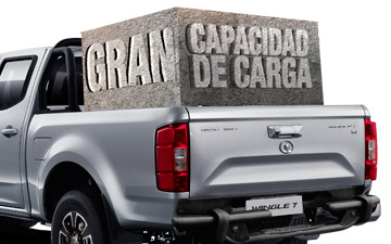 Camioneta Ambacar Great Wall Wingle 7 capacidad de carga 1000 kg