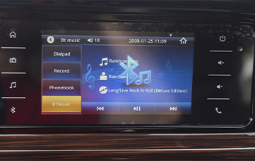 v7 radio tactil